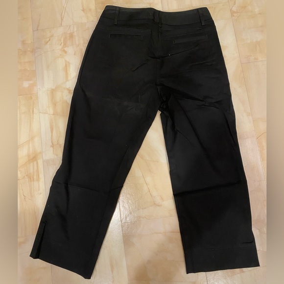 Ann Taylor Loft Pants Black ~ Size 8 ~ EUC ~ Button Closure - Picture 4 of 4